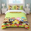 Animal Crossing Bedroom 3Pcs Bedding Set Soft Bed Sheet Pillowcases Home Bedding Decoration