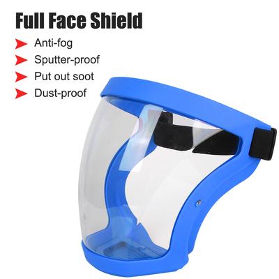 Protection Face Cover Oil-splash Proof Mask Motorcycle Bicycle Cycling Dusting Mask Kitchen Tool Full Face Shield With Filters