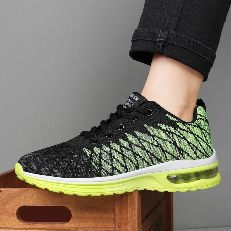 Brand Men Running Shoes Breathable Mesh Women Sneakers Outdoor Lightweight Sport Shoes Fashion Comfortable Men Tenis Shoes 36-46