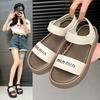 New sports sandals women's outer wear summer platform with skirt Velcro casual women's beach sandals