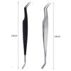 2 In 1 Stainless Steel Tick Remover Tool Professional Tick Removal Tweezers for Dogs Cats Humans Pet Flea Removal Clip