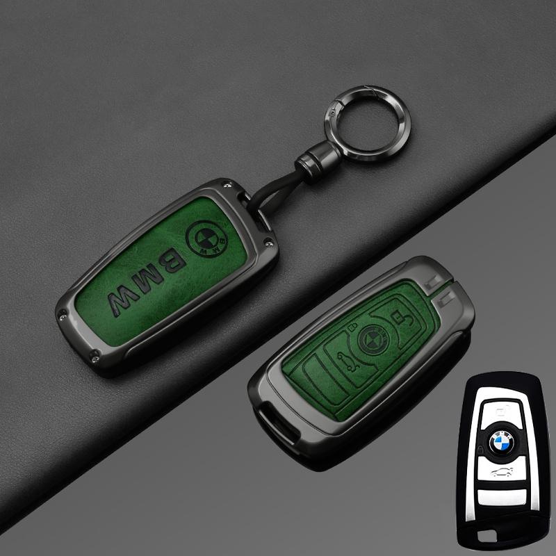 AXNX2 Fashion Zinc Alloy Car Key Case Cover Holder For BMW F30 F20 F10 F18 F22 F01 X3 X4 F06 F02 M3 M5 Protector Keychain Accessories