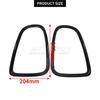 For BMW MINI R56 R57 R58 R59 New Taillight Cover Trim Black/Silver ABS 51132752243 51132752244 Easy tallation car accessories