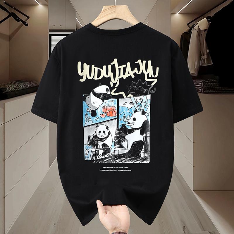 4XL-11XL Übergröße Tops Sommer Oversize T-Shirts Herren Kurzarm T-Shirt Mode Vintage Kleidung