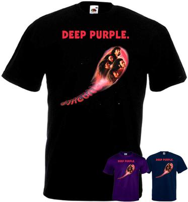 Maglietta Deep Purple Fireball v1 band hard rock tutte le taglie S-5XL