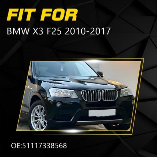 Pair For BMW X3 F25 2010-2017 Front Headlight Washer Nozzle Cover 51117338568 US