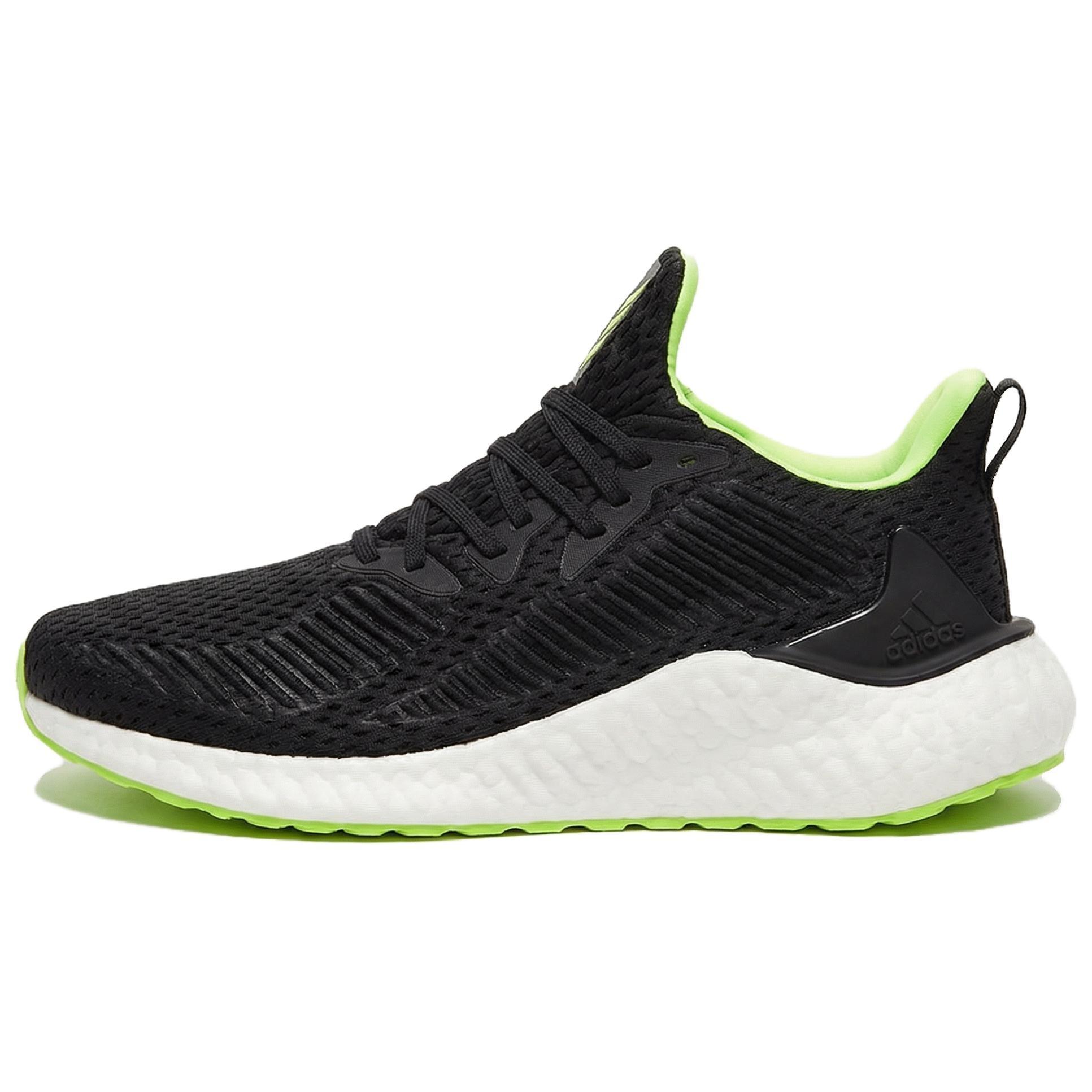 adidas AlphaBoost  Black Signal Green  Men s EG1436 EU 41⅓