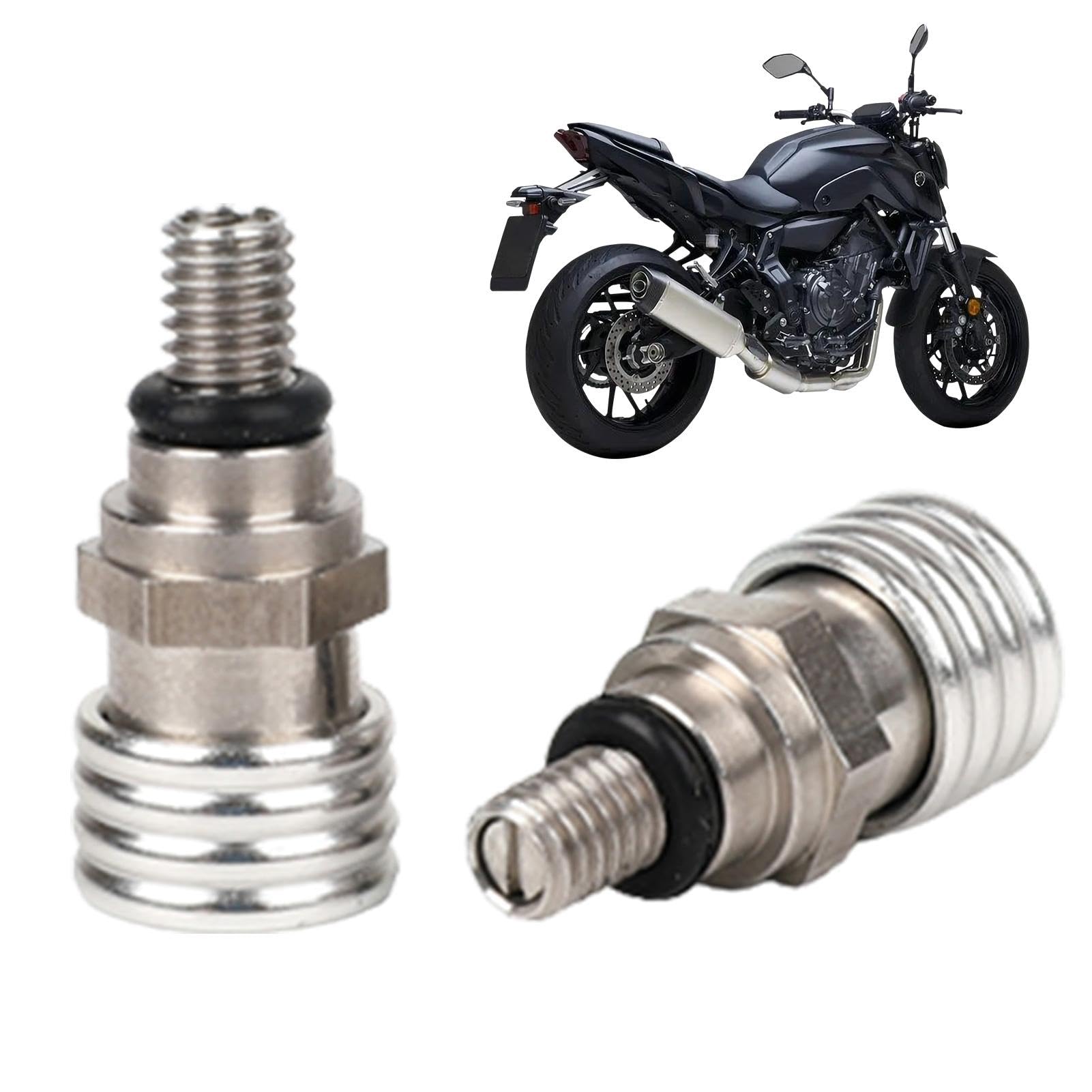 

Fork Top Bleeder | M4X0.7/M5X0.8 Motorcycle Screw Fork Relief Valve Replacement | Fork Leaf M4 срібний