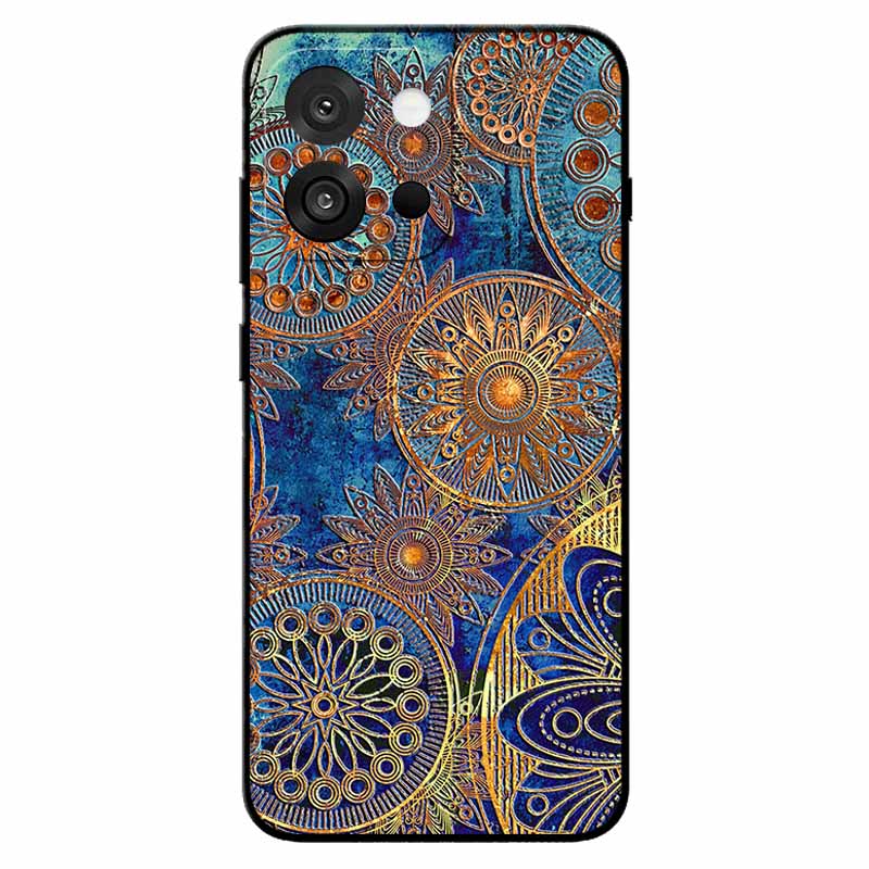 3D Emboss Cases For OnePlus 13T/ 13S Relief Emboss Soft Silicone Back Cover For CPH2723 Relief Funda OnePlus 13s Flower Capa 13T