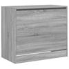 VidaXL Shoe Cabinet Sonoma Grey 80x42x69 Cm Engineered Wood 840006