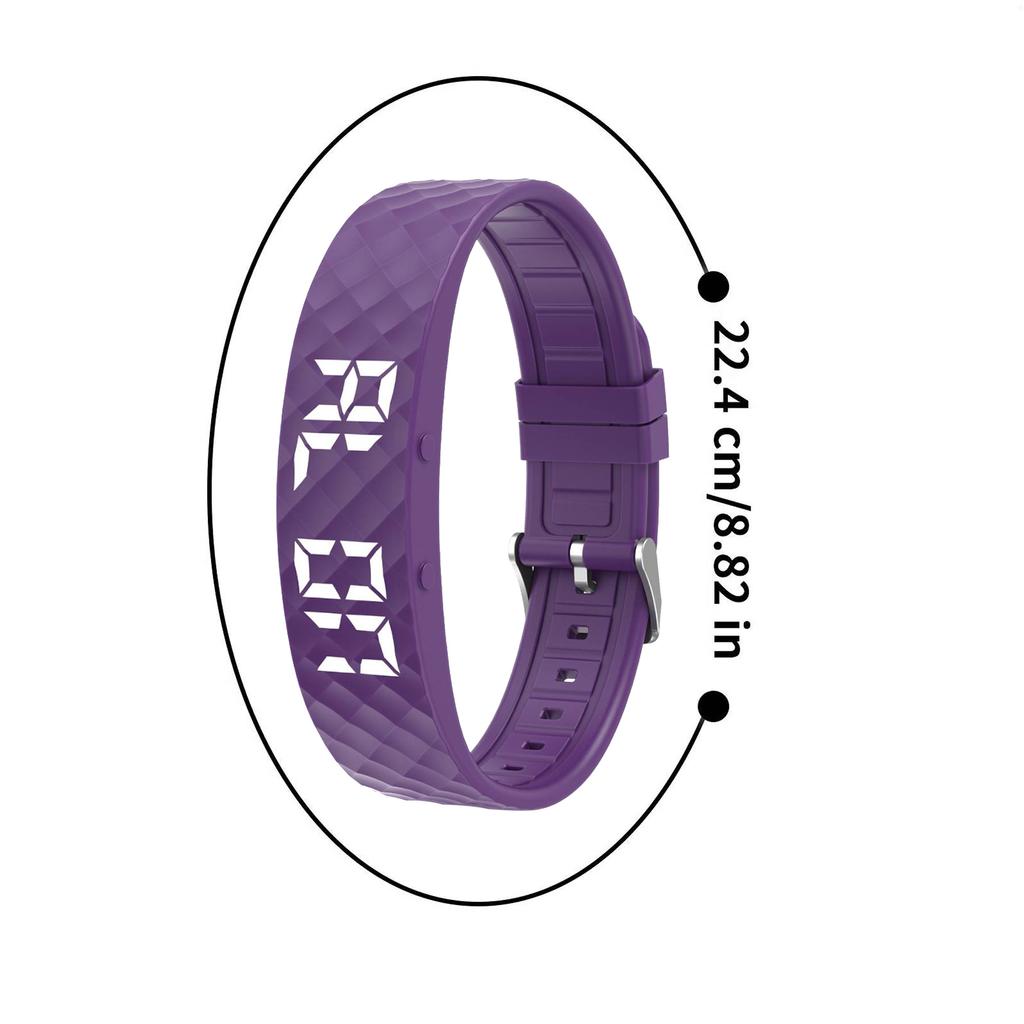 Vibrating Alarm Wristband Waterproof Fitsleeps Alarm Bands Rechargeable 45-Day Battery Life for Heavy Sleepers Students