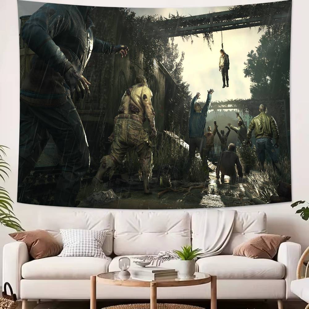 Modischer Wandteppich „Dying Light – Das Biest“: Beliebte Wanddekoration für Ihr Zuhause.