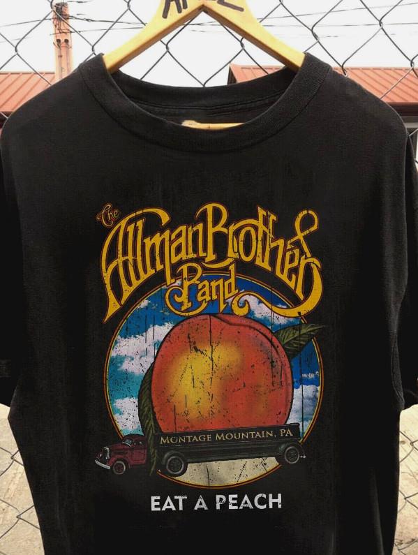 

Vintage The Allman Brothers Eat a Peach t-shirt All Size Gift for fan Unisex T-Shirt M