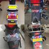 1pcs Universal Motorcycle Light Flash STOP Moto Indicator Lamp Brake Turn Signal Driving Taillight Warning Day Light 12V