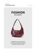 2025 Women's Versatile Crossbody Bag: New Fashion Texture, Niche Design, Underarm Dumpling Style