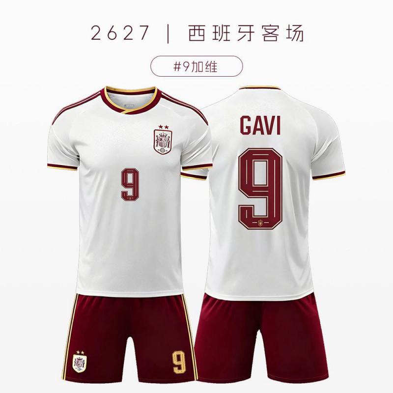 2026 Spain National Team Yamal 19 Soccer Training Jersey Adult Kids Football Suit Sports