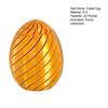3D Printed Spiral Egg Fidget Toy Unique Sensory Fidget Twist Easter Egg Toy Stress Relief Egg Spinner for Kids Adults Anxiety Relief