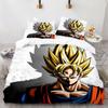 Comforter Cover Dragon Ball Anime Goku Bedding Set Baby Duvet Cover Sets Bedclothes Twin Single King Kids Adult Gift
