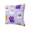 Lucky Kitty Cat Manek Neko Waving Pillowcase Printing Cushion Cover Decorations Pillow Case Cover Chair Zippered