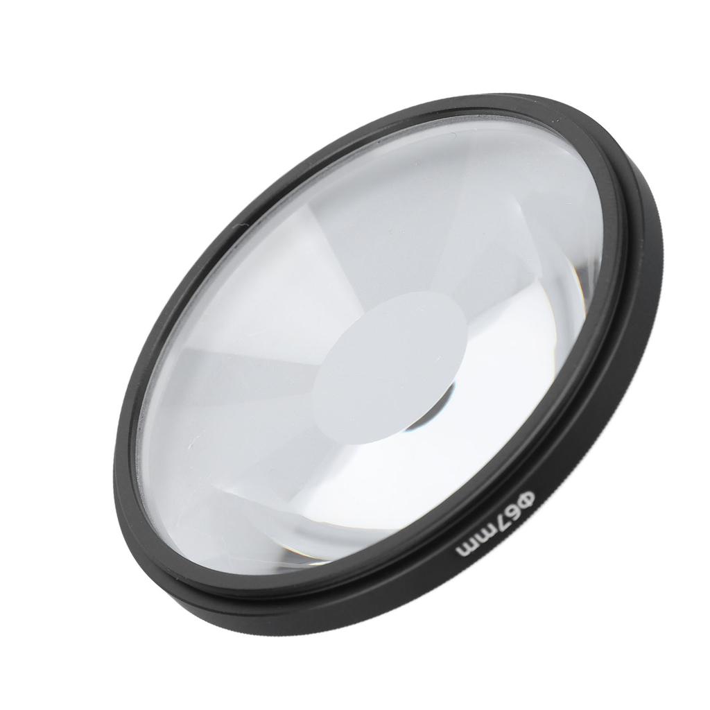 62mm Spiral Halo Camera Lens Filter Optical Glass Special Effects Filter Photography Camera Lens