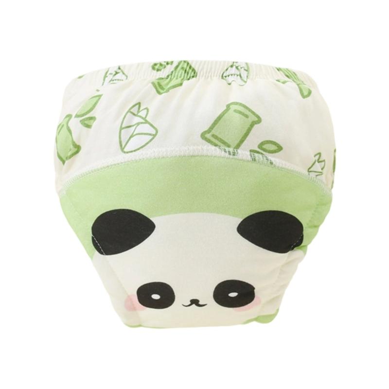 Reusable Cotton Potty Training Underwear Anti Leak Protection Comfortable Washable Toilet Learning Pants For Baby