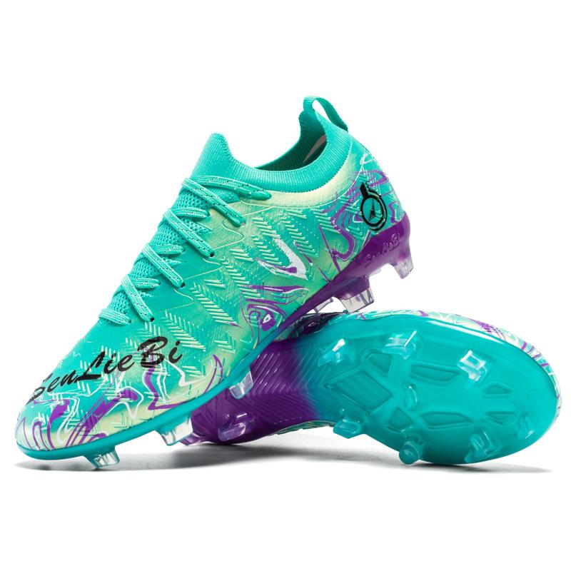 New Broken Nail Adult Football Shoes Men'S And Women'S Professional Training Long Nail Football Shoes Low-Top Youth Sports Shoes