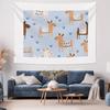 Boho Wall Tapestry Aesthetic Room Decor Nature Mountain Landscape Tapestry Hippie Wall Hanging Dorm Room Decor Vintage Wall Art