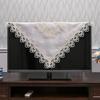 Tablecloth Square Table Cloth Yarn Embroidery Lace Table Cloths For Computer Table Cover Lcd Tv Towels Table Juppe Dust Cover
