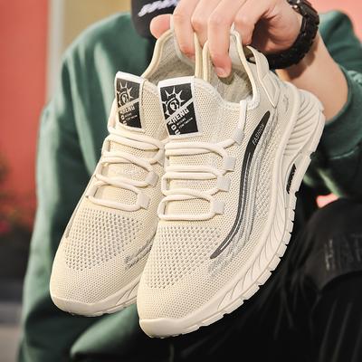 2026 New Thick Soled Comfortable Sports Running Fashion Trend Versatile Casual Breathable Mesh Men's Shoes