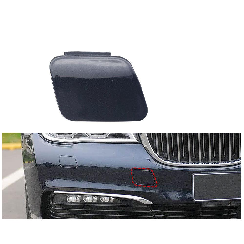 For BMW 7 Series Front Trailer Cover G12 Front Bumper Towing Hook Hole Cover 51117412466 2016-2018