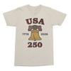 USA 250 Liberty Bell Graphic 1776-2026 Freedom Unisex T-Shirt
