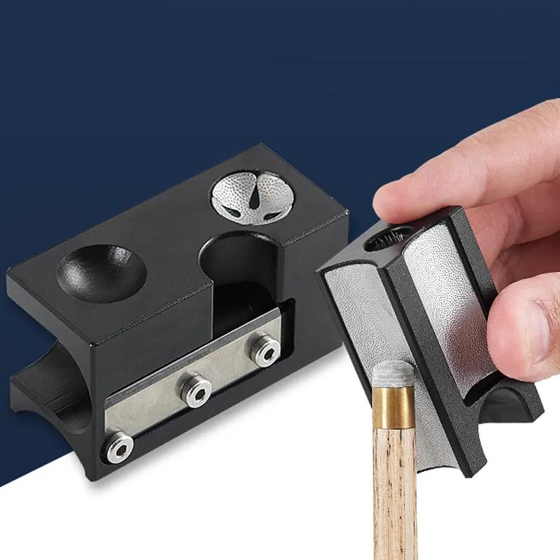 Billiard Cue Tip Grinding Tool Multifunctional Repair Shaper Snooker Pool Tips Round Cutting Billiard Accessories
