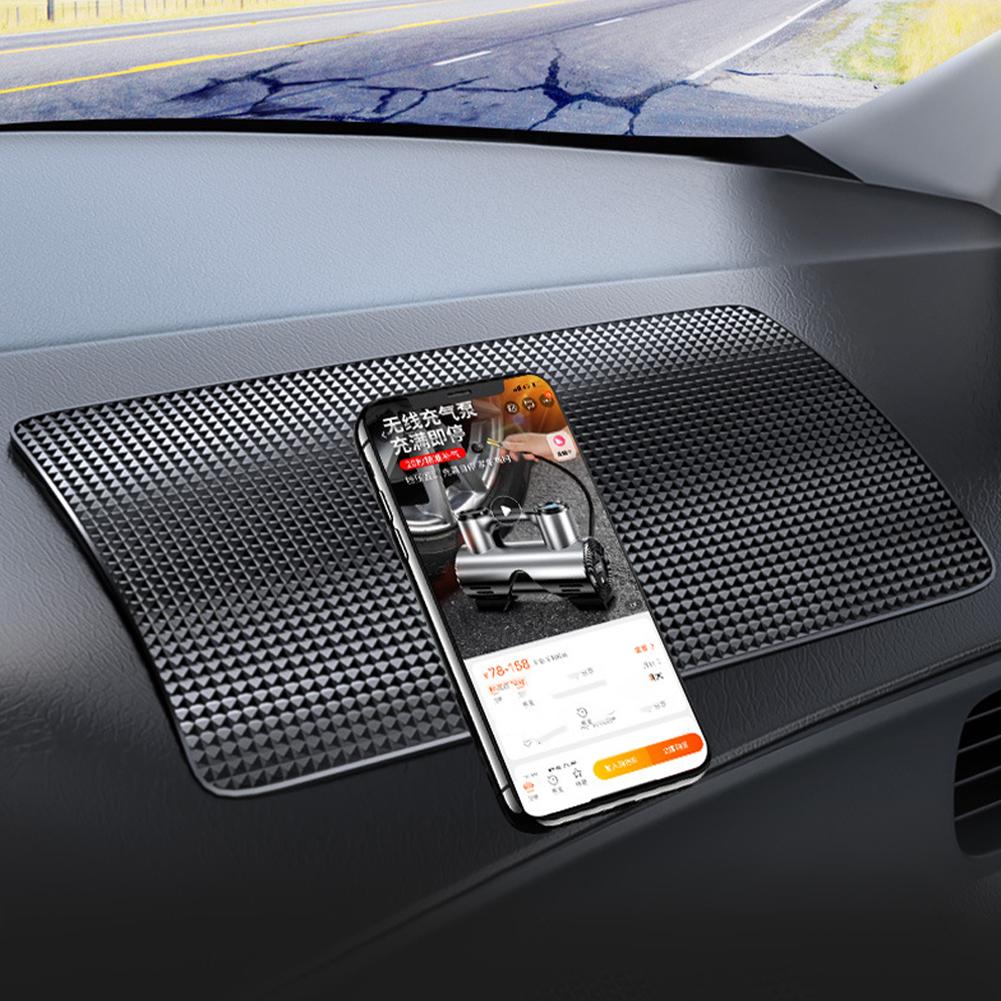 New Universal Car Dashboard Non Slip Grip Sticky Pad Phone Holder Mat Anti-skid Silicone Mat Car Mat Car Interior Accessories