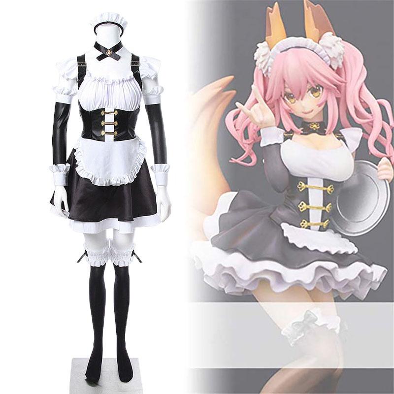 Breathable Fgo Tamamo No Mae Cosplay Costume Full Set For Ultimate Comfort