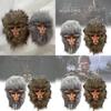 Exquisite Black Myth Wukong Mask For Halloween Cosplay Stunning Sun Wukong Costume Accessory