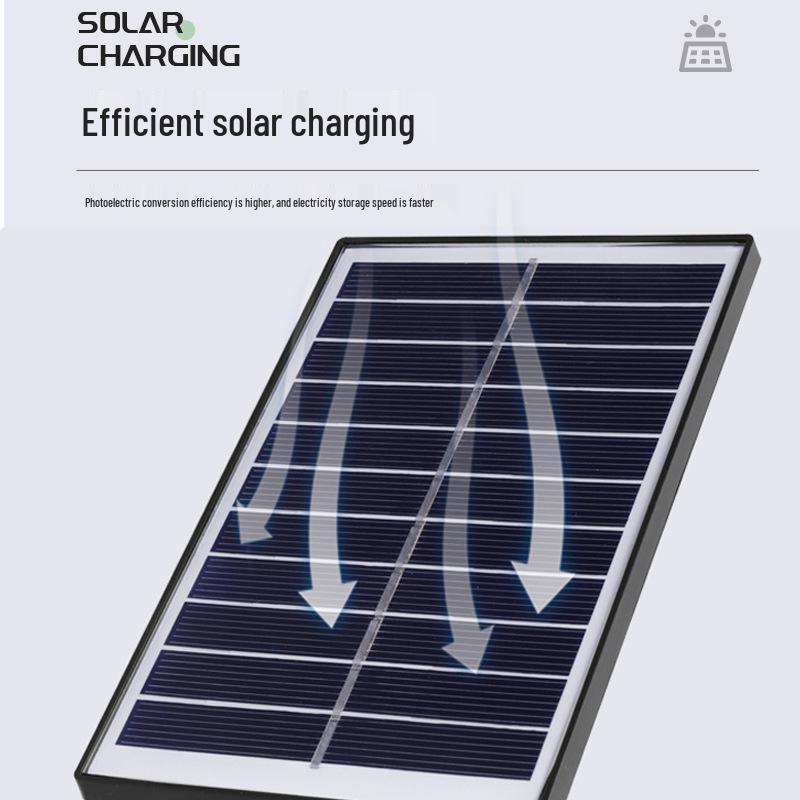 Outdoor Solar-Powered Waterproof High Brightness Lawn and Garden Spotlight