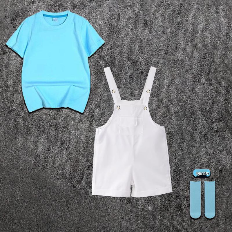 Tute colorate per la stagione della laurea dei bambini, abbigliamento da coro e da ballo