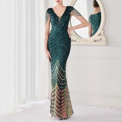 Frauen Partykleid Cocktailkleid Sexy Langes Kleid Abendkleider