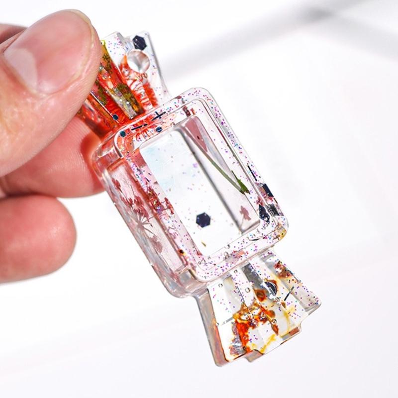 Pendant Epoxy Resin Silicone Mold DIY Pendant Resin Mold Keychain Epoxy Resin Jewelry Crafts Casting Mold