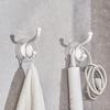 Wall Hooks Adhesive No Drill Installation Abs Hook Bathroom Kitchen Home Decor