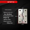 304 Stainless Steel Mini Hinges: 1-4 Inch Options for Cabinets & Wooden Boxes
