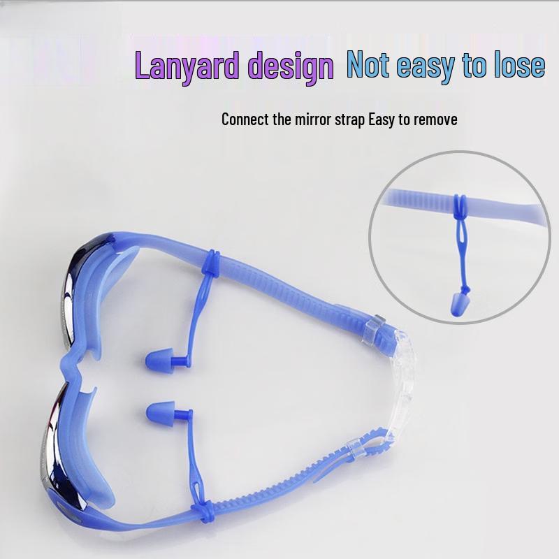Waterproof Silicone Anti-Loss Earplug Lanyard