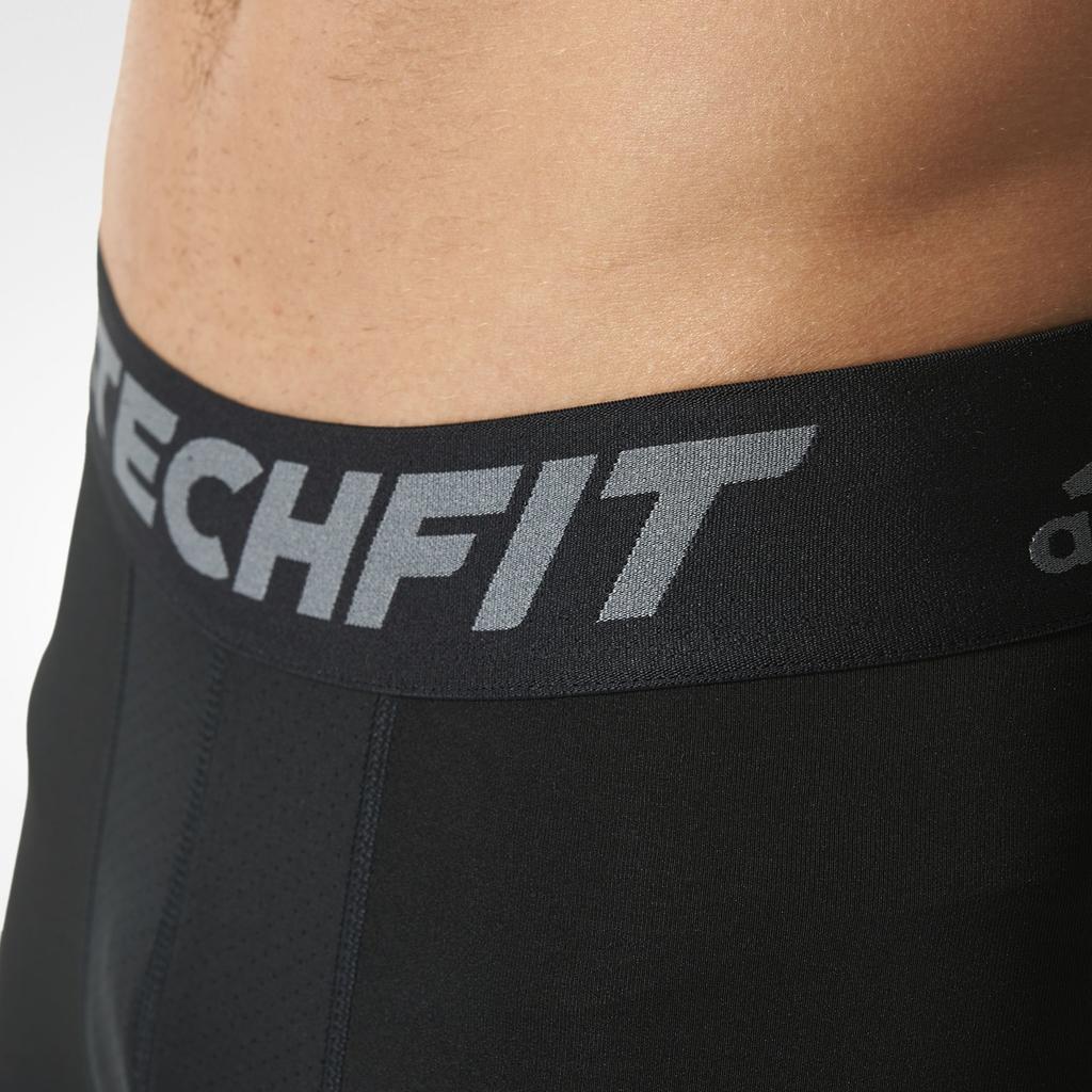 adidas Tech-Fit Series Knitted Lightweight Durable Breathable Sports Long Pants Men Bottoms AI3370