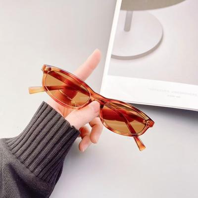 Vintage Oval Sunglasses for Men Women Anti Glare UV Protection Fashion Sun Glasses Holiday Travel Accessories