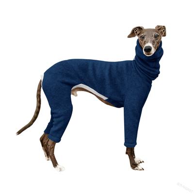 Köpek Kış Tulumlar Yumuşak Köpek Giysileri Orta ve Büyük Moda Yüksek Boyun Sıcak Dört Ayaklı Pet Köpek Giysileri