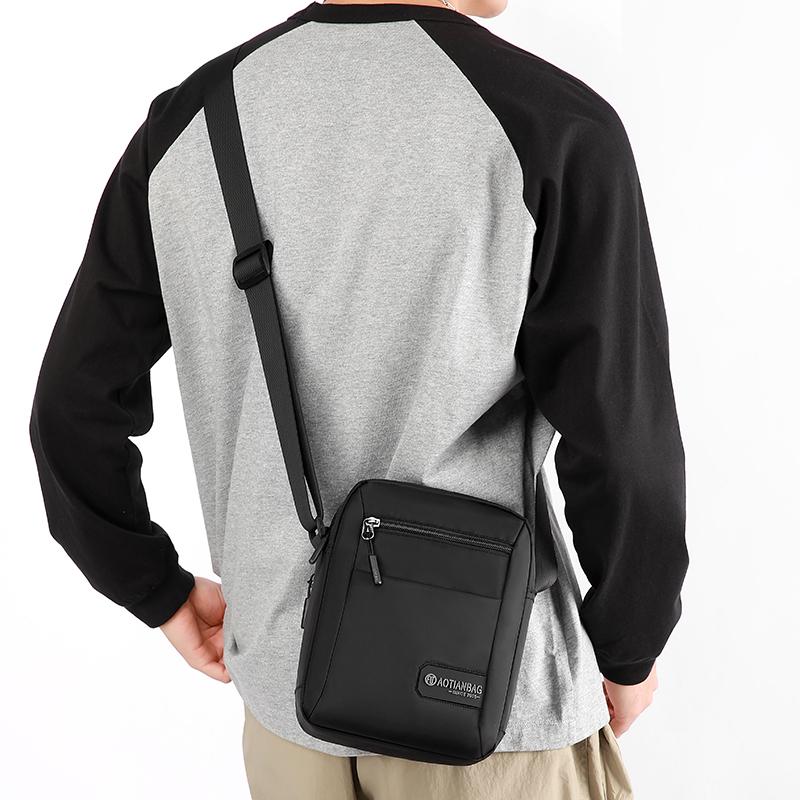 Herren Oxford Schulter Umhängetasche