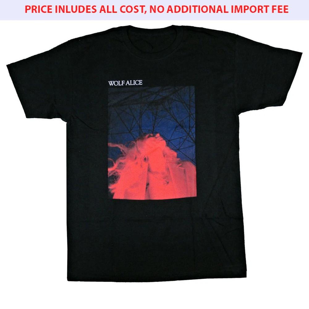 New Glowing Face Wolf Alice Black T Shirt Size S-5XL Unisex T-Shirt XXXXL