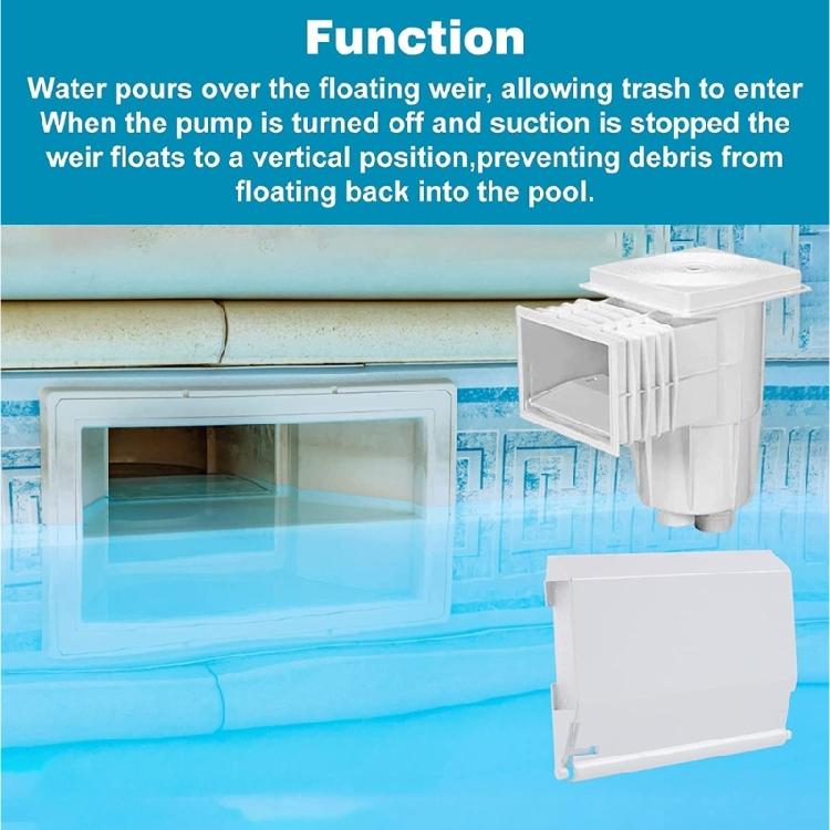 Skimmer Weir For Hayward SP1082K Pool Skimmer Replacement Weir Door Part Hot-Tub