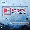 Ansarui Fire Safety Equipment Transparent Labels