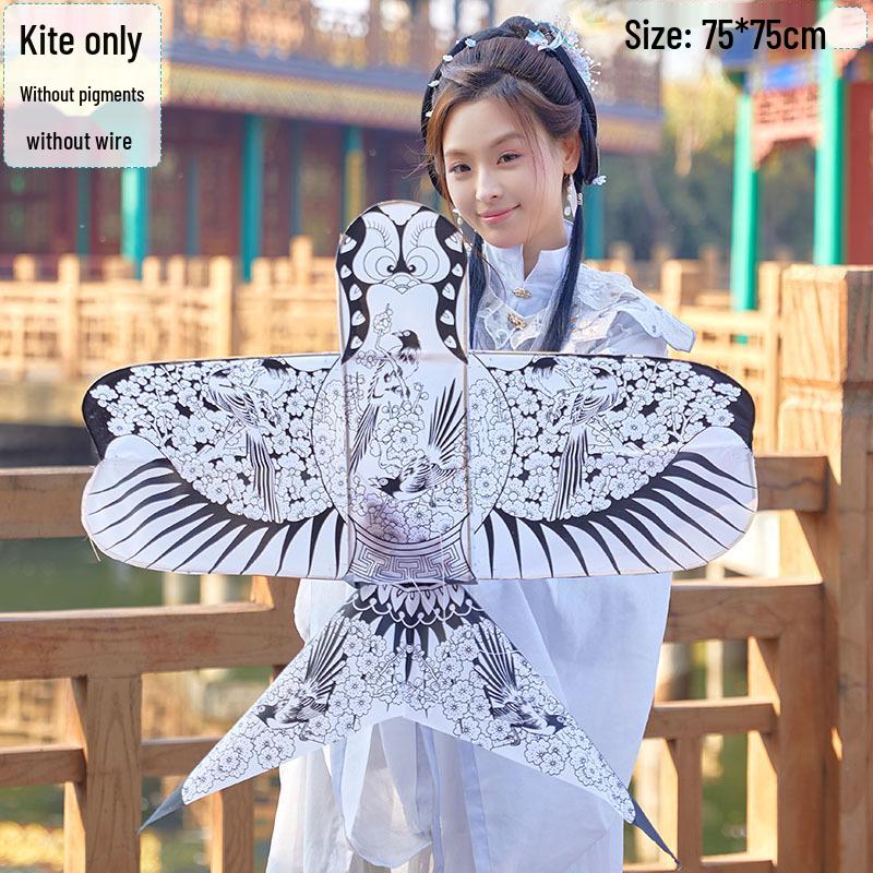 Retro 3D Bamboo Skewer Kite DIY Kit for Kids & Adults